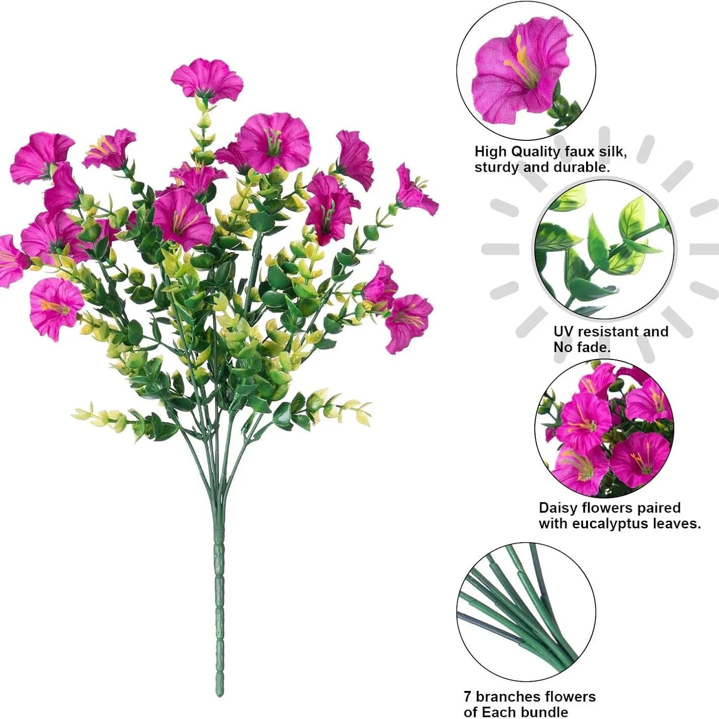 🔥Last Day 50% OFF🔥Realistic UV-Resistant Outdoor Flowers – Zero Maintenance