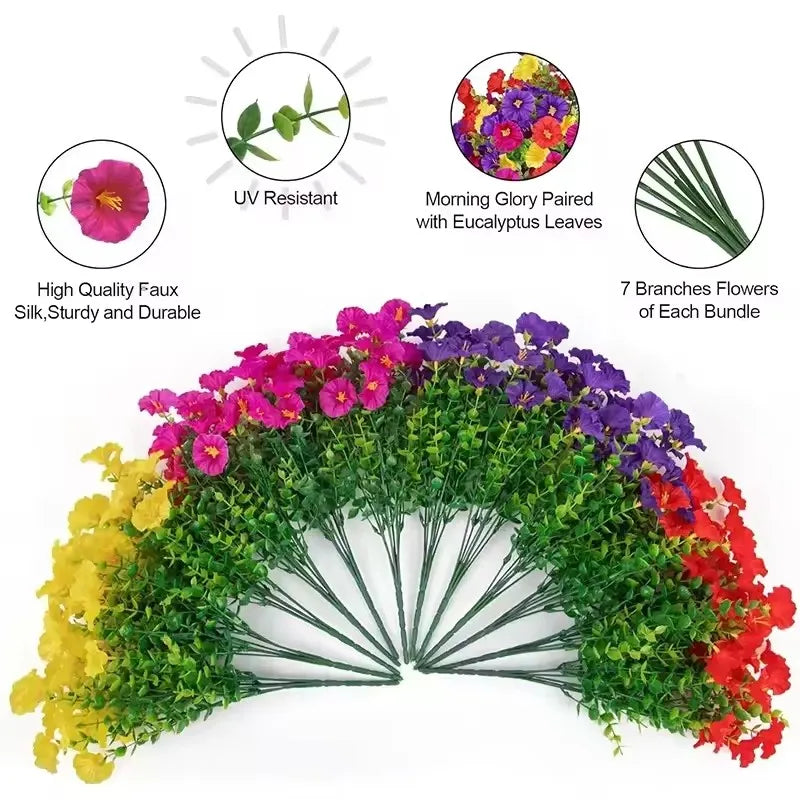 🔥Last Day 50% OFF🔥Realistic UV-Resistant Outdoor Flowers – Zero Maintenance