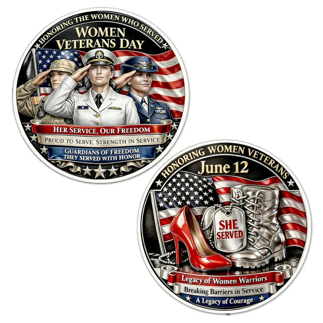🔥Last Day 50% OFF🔥Women Veterans Day Commemorative Coin