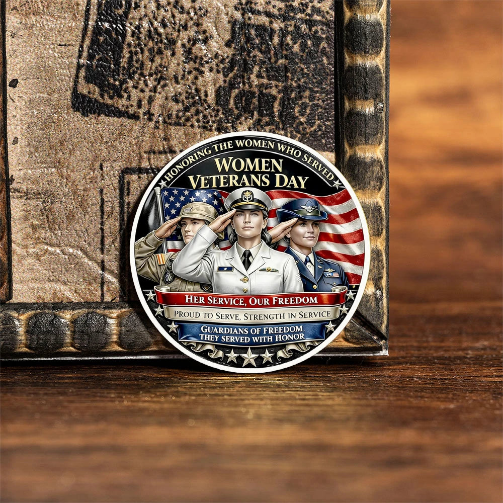 🔥Last Day 50% OFF🔥Women Veterans Day Commemorative Coin
