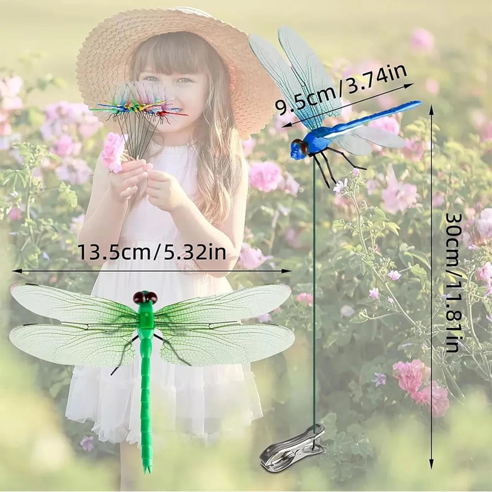 Summer Hot Sale 49% OFF🔥Dragonfly Clip Bug Repe Lient (3PCS) 2026