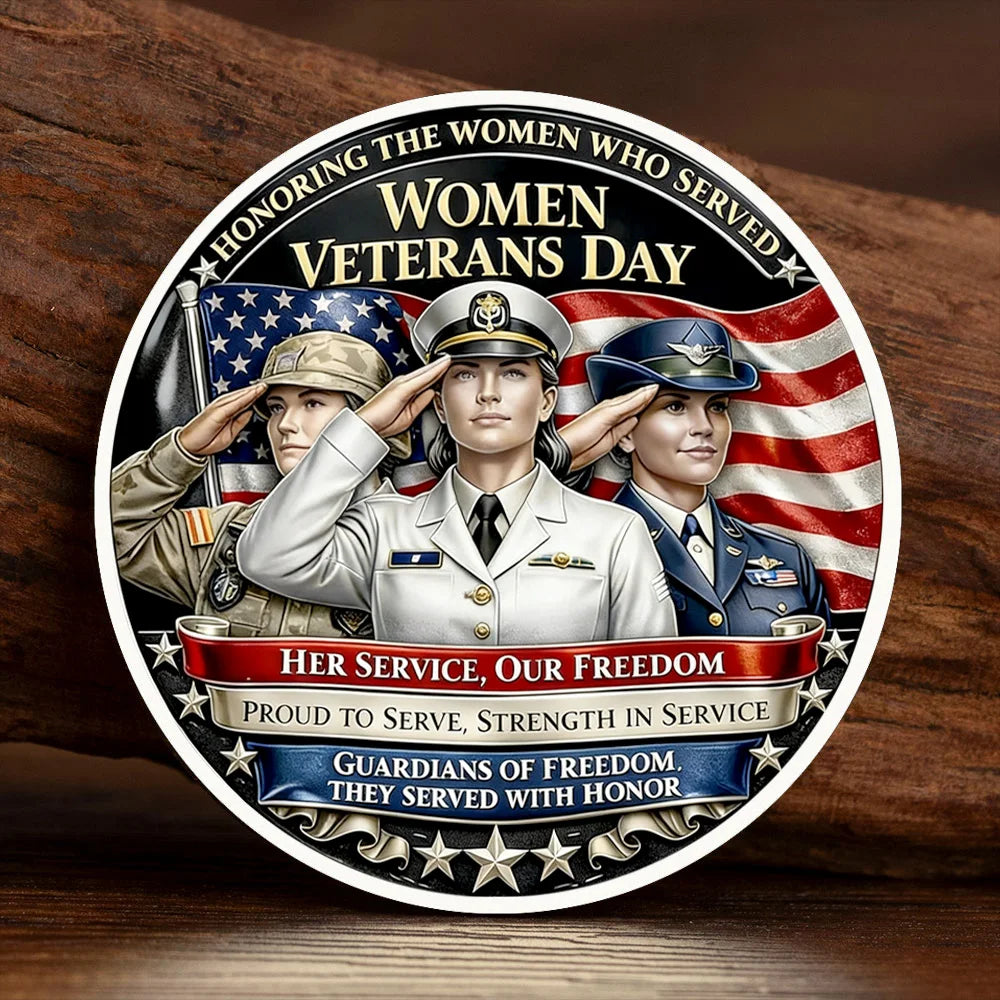 🔥Last Day 50% OFF🔥Women Veterans Day Commemorative Coin