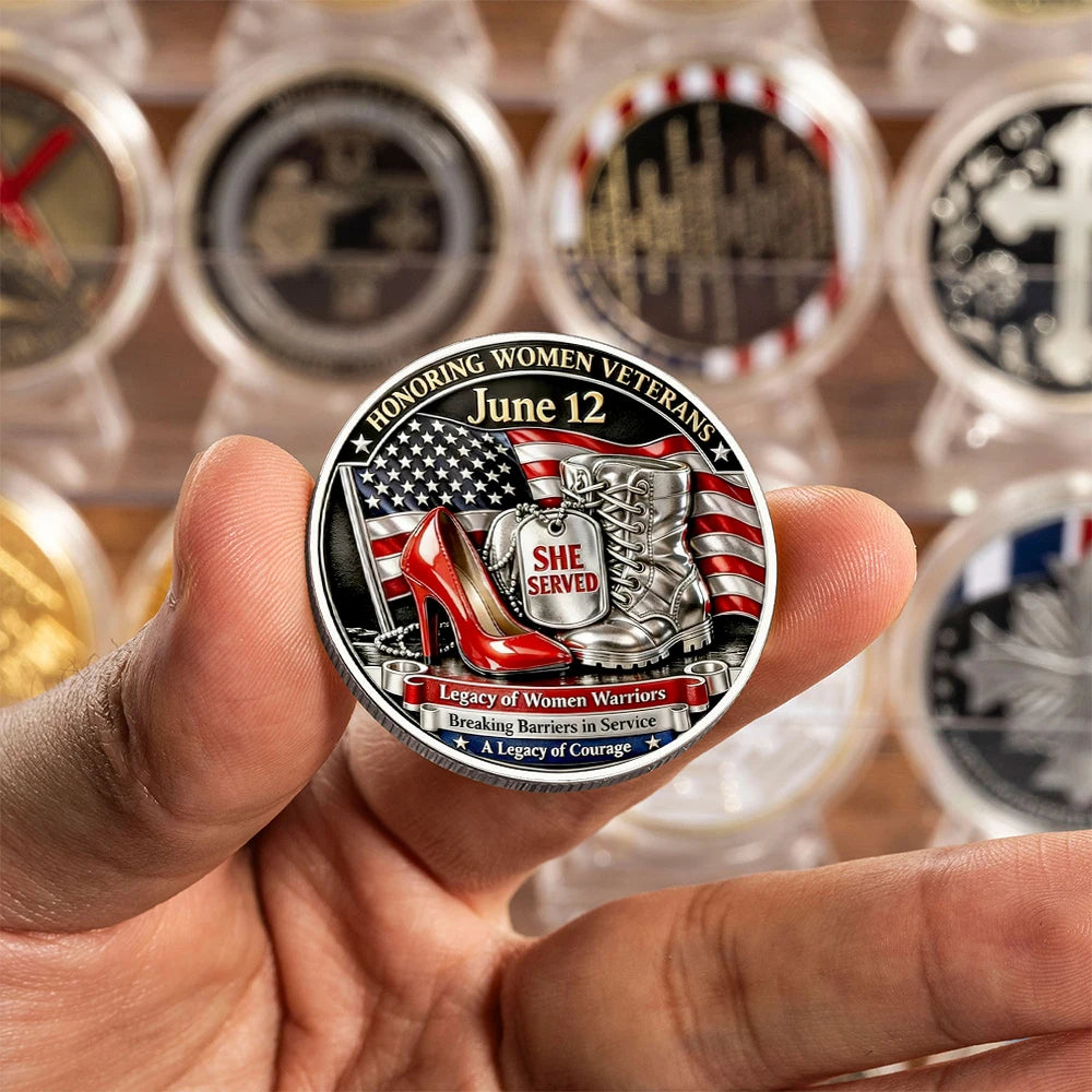🔥Last Day 50% OFF🔥Women Veterans Day Commemorative Coin